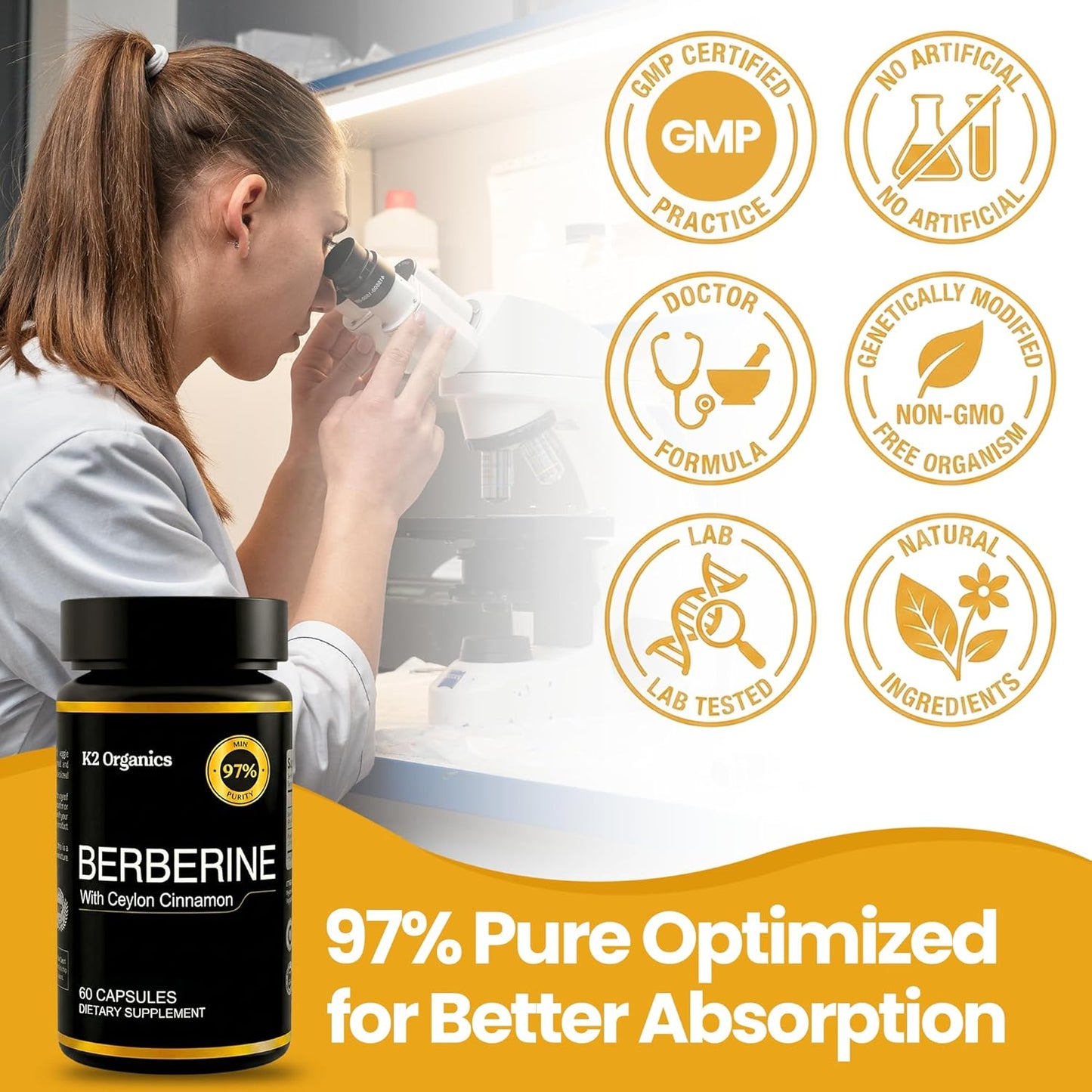Premium Berberine with True Ceylon Cinnamon